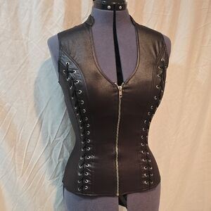 Black Corset Style Top